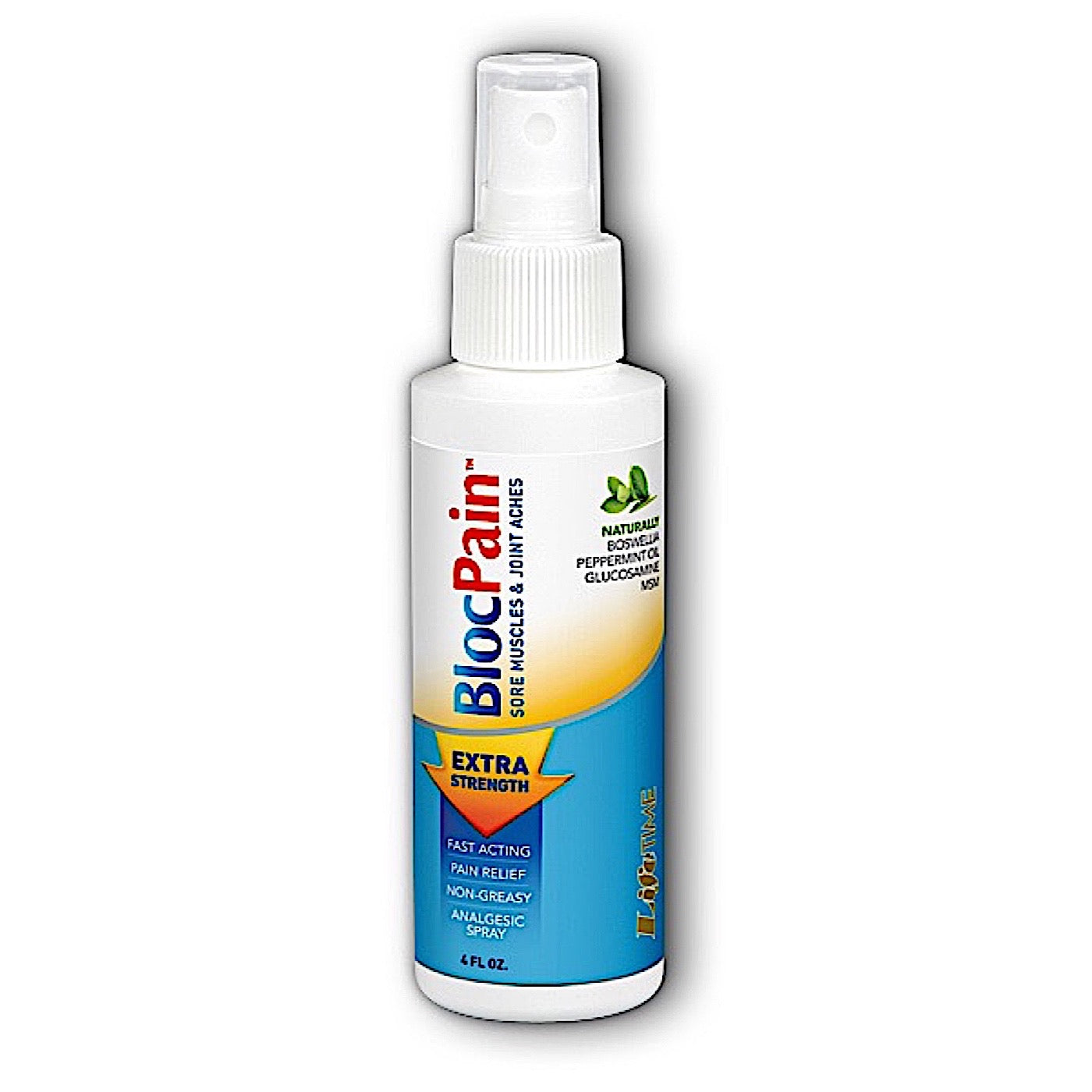 Lifetime, Blocpain Spray, 4 Oz UPC 053232917806 | HiLife Vitamins